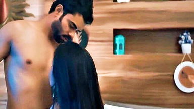 Desi aunty with son's friend porn clip