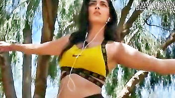Indian yoga teacher stretching outdoors hardcore sex