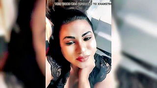 Seductive Indian beauty in lace full scene