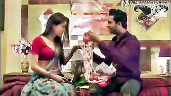 Desi husband seduces busty maid xxx video