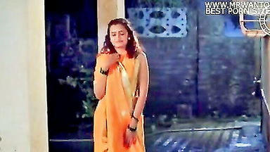Marathi babe in orange saree explicit porn