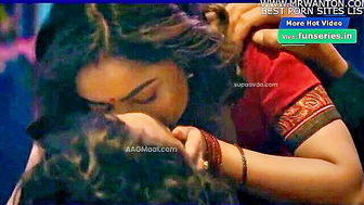 Aashram saree kissing scene explicit porn
