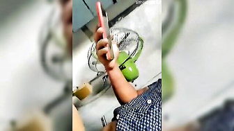 Indian wife selfie before boyfriend explicit porn