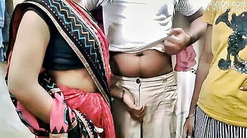 Mumbai Ashu saree sibling tease sex video