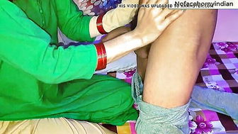 Green outfit desi wife blowjob porn movie