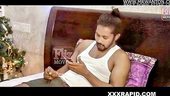 Desi man bun bulge stroking full scene