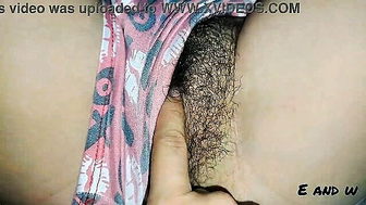 Indian stepsister pink panties fingering xxx clip