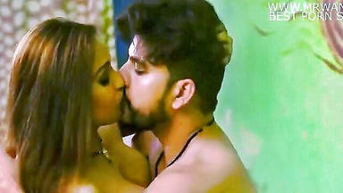 Desi bride kisses groom neck xxx clip