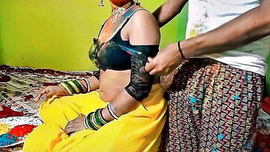 Desi Bengali bahu Holi tease porn video