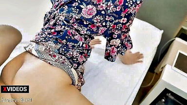 Desi wife bent over booty xxx video