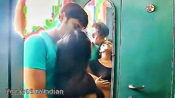Desi mom stepson mirror kiss porn clip