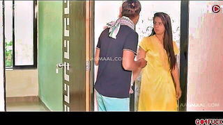 Indian Malkin yellow dress BDSM sex video