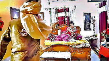 Indian saree seduction on bed explicit porn