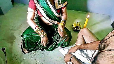 Tantrik baba seduces busty devotee uncut sex video