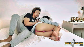 Indian step-sis big ass spooned full scene