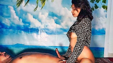 Indian stepsister POV cowgirl ride porn movie