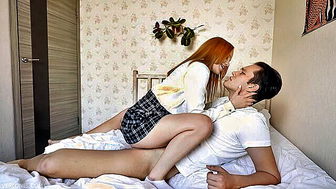 Desi schoolgirl cowgirl creampie full scene