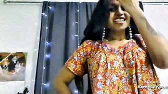 Indian aunty nightie threesome porn movie