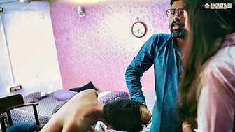 Desi aunty teacher BDSM chokeplay porn movie