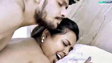 Busty Indian wife blowjob uncut sex video