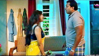 Indian MILF saree teasing porn movie