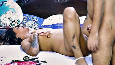Tattooed Indian wife rough missionary xxx video