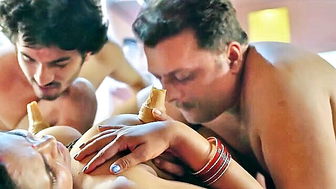 Payal Patil ice cream threesome porn clip