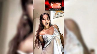 MiaZ12 sheer lingerie solo dildo porn video