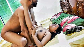 Desi cheating couple missionary creampie hardcore sex