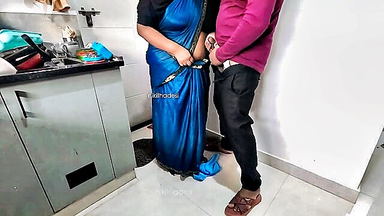 Nikithadesi MILF kitchen blowjob uncut sex video
