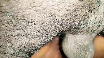 Desi Boudi squirts on hairy cock porn movie