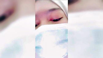 Indian jilbab babe creampie closeup xxx clip