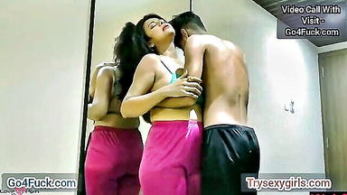 Indian girlfriend mirror embrace hardcore sex