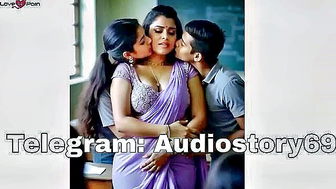 Desi boss and stepsister threesome hardcore sex