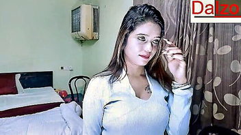 Indian girlfriend creampie and swallow hardcore sex