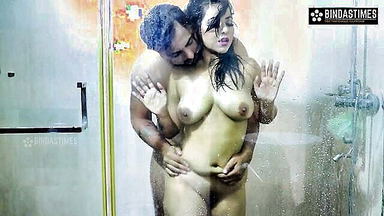 Tina steamy shower groping scene uncut sex video