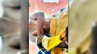 Indian wife exposes huge dark tits hardcore sex