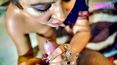 Indian pornstar handjob closeup explicit porn