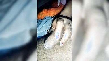 Desi bhabhi handjob closeup xxx clip