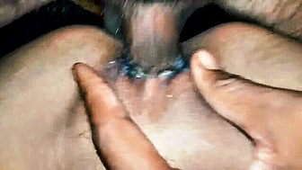 Indian bhabhi hard creampie closeup uncut sex video