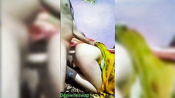 Desi wife swap saree creampie porn movie
