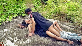 Desi couple outdoor anal doggy porn movie