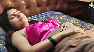 Sleeping Indian housewife cleavage sex video