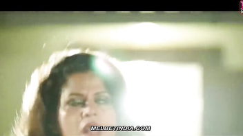 Chubby Indian MILF cleavage tease uncut sex video