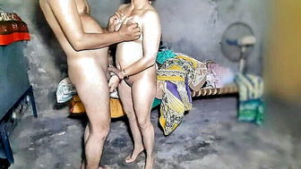 Desi Indian couple sensual foreplay full scene