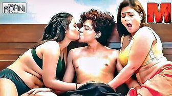 Indian stepmom catches young couple porn movie