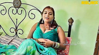 Amelia in tight green saree xxx video