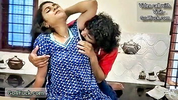 Indian MILF rough kitchen anal porn clip