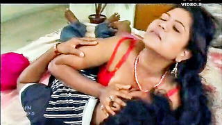 Busty desi aunty embrace hardcore sex