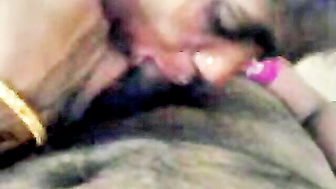 Indian bhabhi sucks black hubby hardcore sex